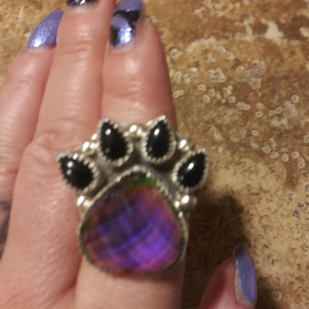 NWT M&S MOOD PAW RING